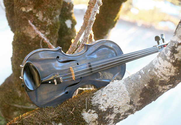 "Blaue Violine" 1993 Dieter Ennemoser